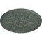 Ekena Millwork Bradford Ceiling Medallion (Fits Canopies up to 6 5/8"), 32 5/8"OD x 2"P, Cloud Burst Crackle CM32BRCBC - alternate 4